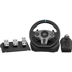 Nintendo Switch Wheels & Racing Controls PXN V9 Set with steering wheel, pedals and gearshift lever