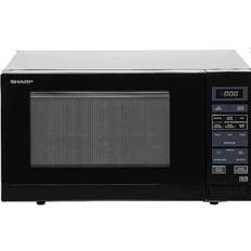 900 W Microwave Ovens Sharp R372KM Black