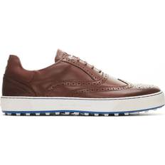 Brown - Men Golf Shoes Regent Men's Golf Shoe, Brown, Duca Del Cosma Spikeless