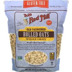 Vitamin D Cereal, Porridge & Oats Bob's Red Mill Gluten Free Old Fashioned Rolled Oats 907g 1pack