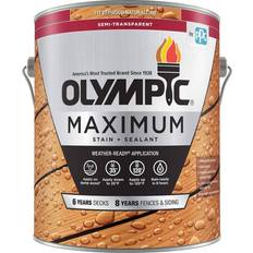 Olympic Maximum Stain + Sealant Wood Protection Redwood Naturaltone 3.79L