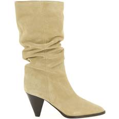 Nike Dunk - Women Boots Isabel Marant Boots & Ankle Boots Mid-Calf Boots beige Boots & Ankle Boots for ladies
