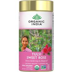 Organic India Tulsi Sweet Rose Herbal Tea 99.22g 1pack