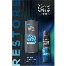 Dove Gift Boxes & Sets Dove Men+Care Clean Comfort Body Wash & Anti-Perspirant 2pcs Gift Set Him