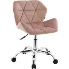 Green velvet office chair HNNHOME Modern Eris Office Chair 74cm
