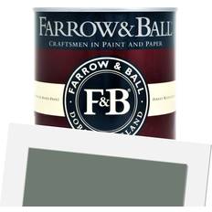 Farrow & Ball Smoke Eco Exterior Eggshell Grey, Green 0.75L