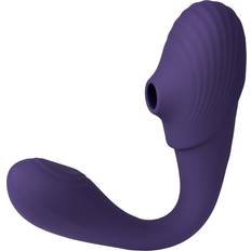 VIVE Mirai Double Ended Vibrator with Pulse & Air Purple