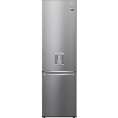 Stainless Steel Fridge Freezers LG NatureFRESH GBF62PZGGN Silver, Grey, Stainless Steel