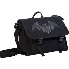 Polyester Messenger Bags Banned Apparel Bat Frenzy Messenger Bag