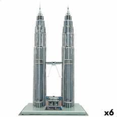 Colorbaby 3D Puzzle Petronas Towers 27 x 51 x 20 cm 6 Stück