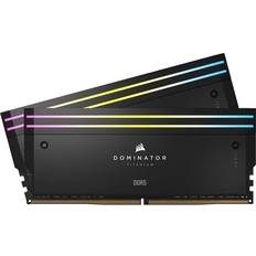 48 GB RAM Memory Corsair Dominator Titanium RGB Black DDR5 7000MHz 2x24GB (CMP48GX5M2B7000C36)