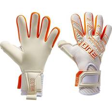 Rubber Goalkeeper Gloves One Apex Pro Ignite - White
