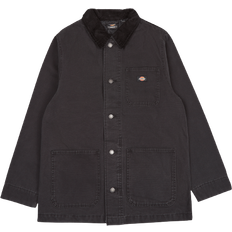 Dickies Jackets Dickies Duck Canvas Chore Jacket - Stone Washed Black