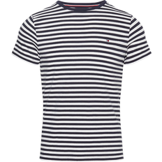 Tommy Hilfiger Flag Embroidery Extra Slim Fit T-shirt - Desert Sky/White