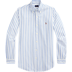 Ralph Lauren Shirts Ralph Lauren Custom Fit Striped Oxford Shirt - Blue/White