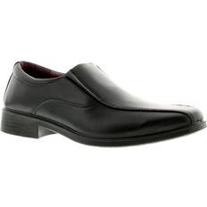 Polyurethane Low Shoes Business Class Double Gusset Formal - Black