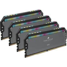 16 GB - 5600 MHz - 64 GB - DDR5 RAM Memory Corsair Dominator Platinum RGB Grey DDR5 5600MHz 4x16GB (CMT64GX5M4B5600Z36)