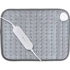 Homefront Heat Pad Electric Luxurious Soft Grey Grey X-Large