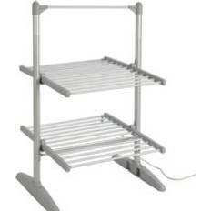 Groundlevel Heated Clothes Airer 2 Tier