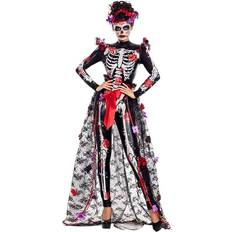 Party King Rosas Day of the Dead Costume