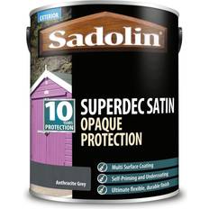 Sadolin Grey Paint Sadolin Superdec Opaque Wood Floor Paint Grey 2.5L