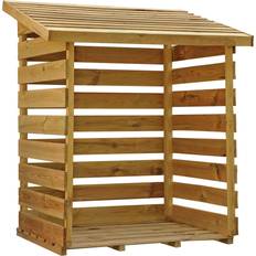 Firewood Shed Mercia Garden Products 3 Single Log Store