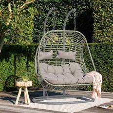 Double hanging egg chair Vienna Double Egg Swing