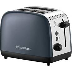Russell Hobbs Grey Toasters Russell Hobbs Steel 2 Slice Slots Lift