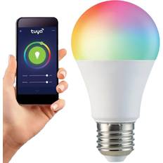 Bravo Tuya E27 10 Watts WiFi LED Smart Bulb, RGB CCT 2700K-6500K, Dimmable