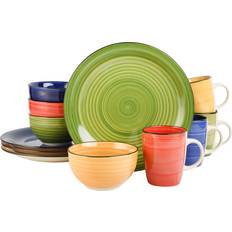 Gibson 95631.12RM Color Vibes 12 Dinner Set
