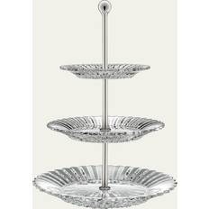 Baccarat Serving Platters & Trays Baccarat Nuits 3-Tier Pastry Cake Stand