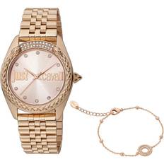 Just Cavalli Womens wristwatch bracelet set jc1l195m0085 gold rose