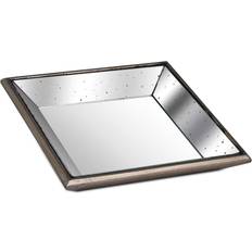 Brown Serving Platters & Trays Hill Interiors Astor Distressed Mirrored Serving Tray