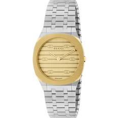Gucci Wrist Watches Gucci Womens Gold YA163502 25H and Yellow Gold