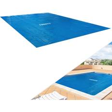 Arebos Pool Solar Foil Cover For Pool Heating Blue