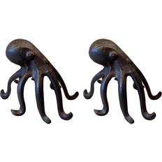 Selections Cast Iron Round Octopus Themed Trivet