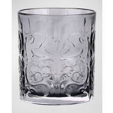 Grey Whisky Glasses Vietri Barocco Double Old Fashioned Whiskey Glass