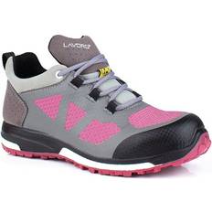 Click leia ladies esd shoe grey/pink 0842