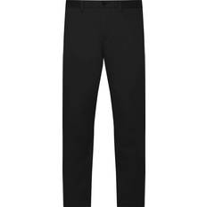 Tommy Hilfiger Black - Men Trousers Tommy Hilfiger 1985 Collection Denton Fitted Straight Chinos - Black