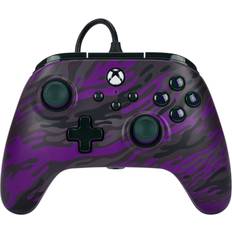 PowerA Xbox One Game Controllers PowerA Xbox Series X/S & One Wired Controller Purple Camo
