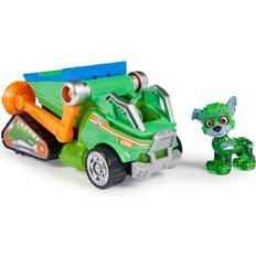 Paw Patrol Toy Vehicles Spin Master Paw Patrol The Mighty Movie Garbage Truck Recycler with Rocky Mighty Pups