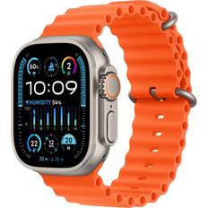 Apple ECG (Electrocardiogram) - iPhone Smartwatches Apple Watch Ultra 2 Titanium Case with Ocean Band