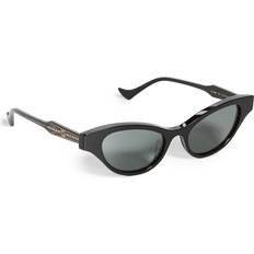 Gucci Women Sunglasses Gucci Black Cat-Eye 001 Black/Black/Grey