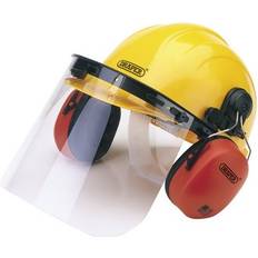 Hunting Hearing Protections Draper Safety Helmet With Ear Muffs And Visor