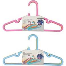 Multicoloured Hooks & Hangers Kid's Room Clothes Hanger for Children Assorted Colours 16pcs