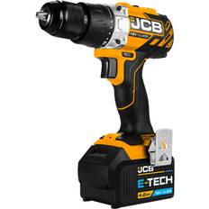 JCB 18V Brushless Drill Driver with 4.0Ah Lithium-ion Battery and 2.4A Charger
