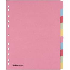 Office Depot Binders & Folders Office Depot punched Manilla Dividers A4