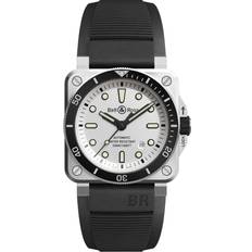 Bell & Ross Wrist Watches Bell & Ross BR 03-92 Diver White BR0392-D-WH-ST/SRB