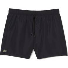 Lacoste Swimwear Lacoste Lightweight Monochrome Swim Trunks - Black/Green