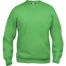 Clique Basic Round Neck Sweatshirt Unisex - Apple Green